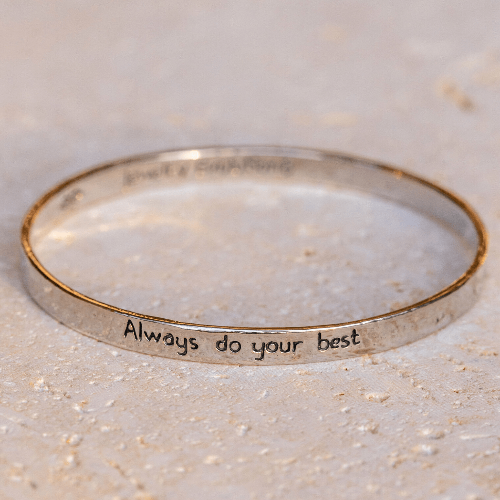 Jewelry Evolution Bracelet The Four Agreements Double Bangle Set