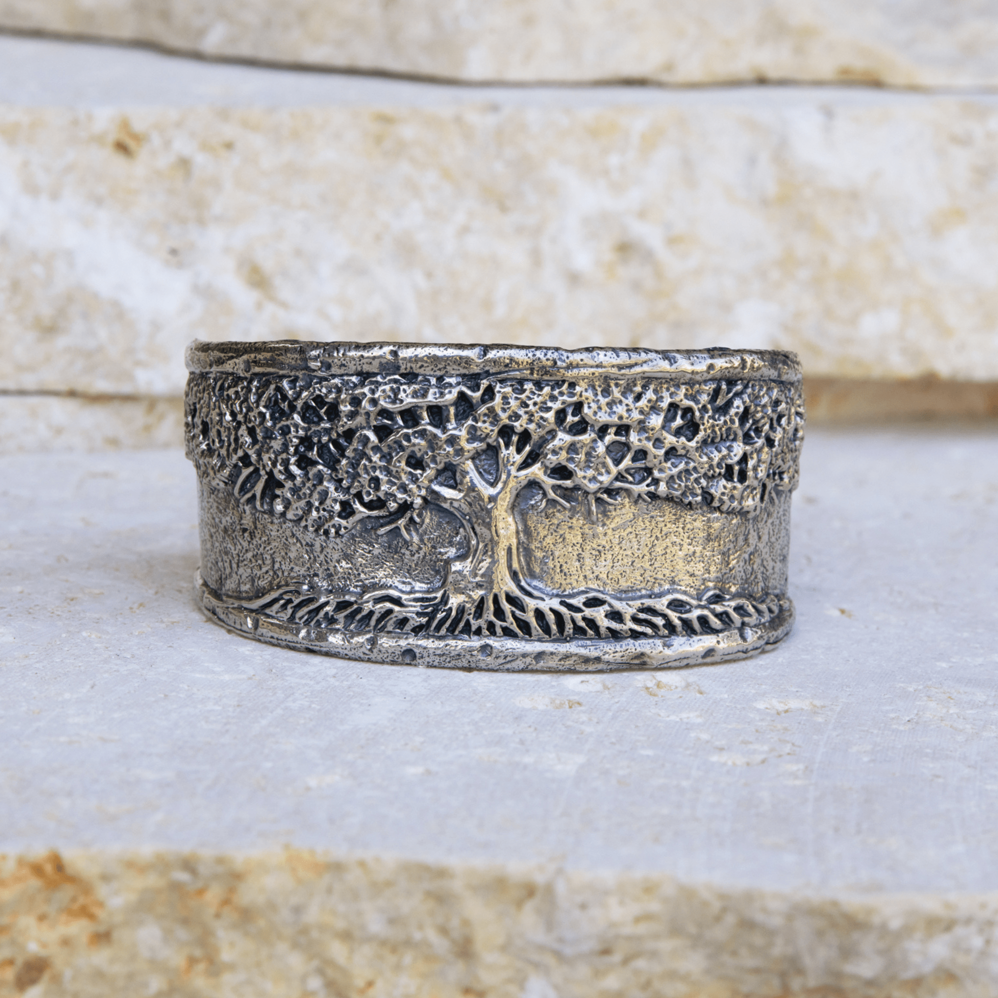 Jewelry Evolution Bracelet Tree of Life Cuff Bracelet