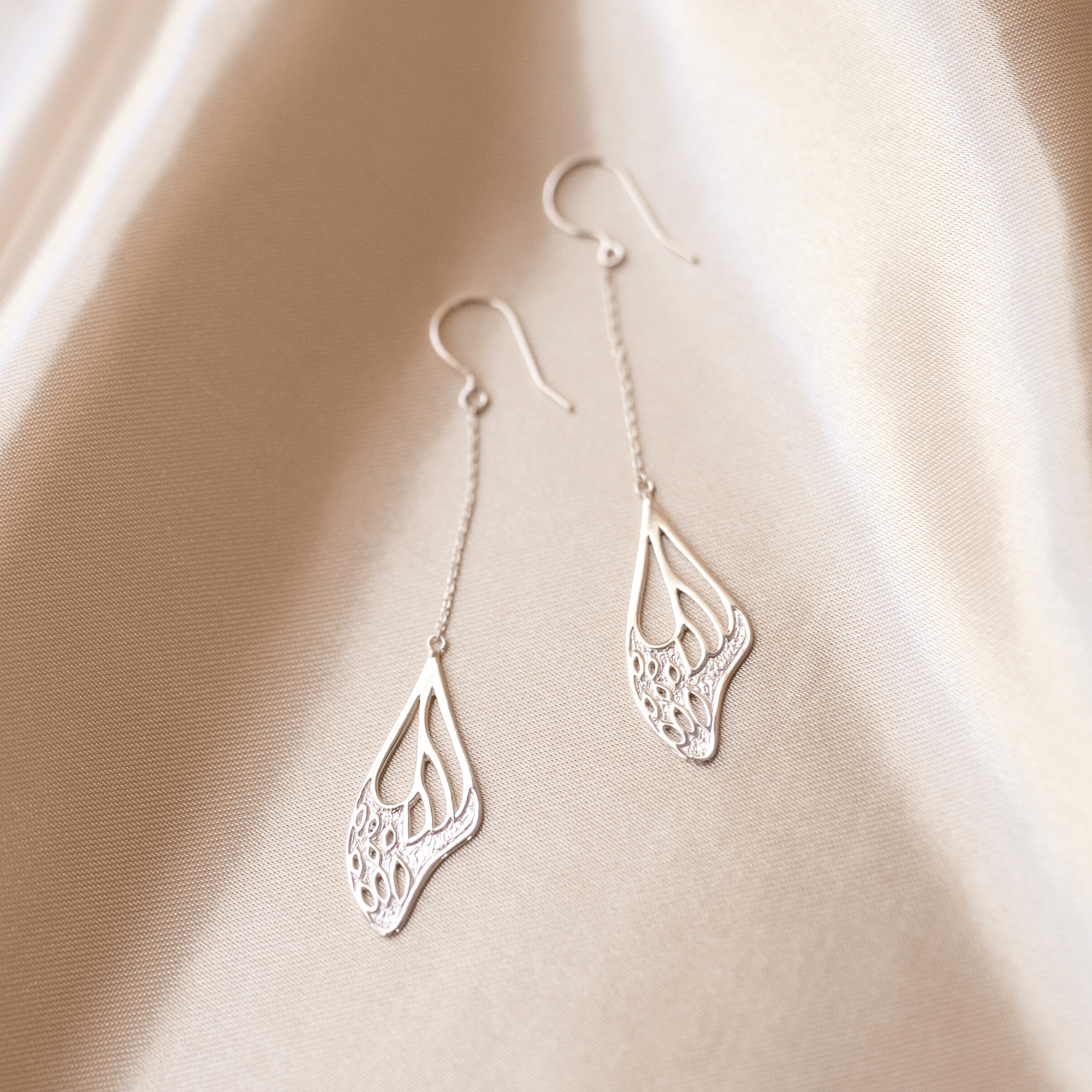 Jewelry Evolution Earrings Effervescence Butterfly Wing Earrings