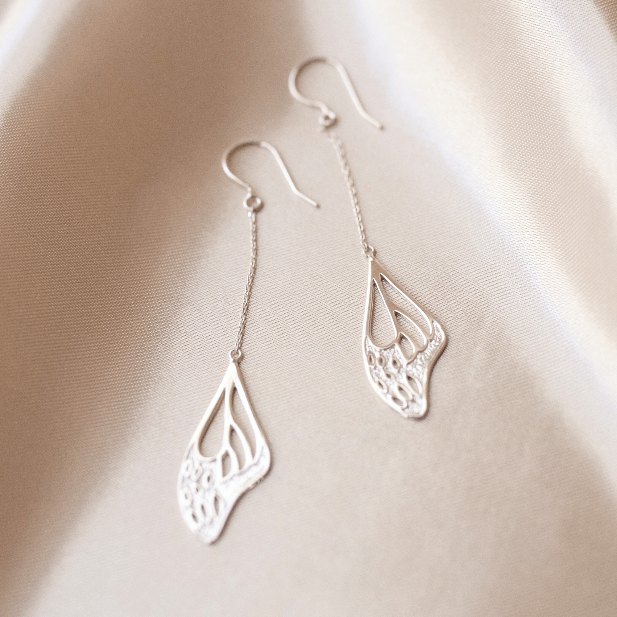 Jewelry Evolution Earrings Effervescence Butterfly Wing Earrings