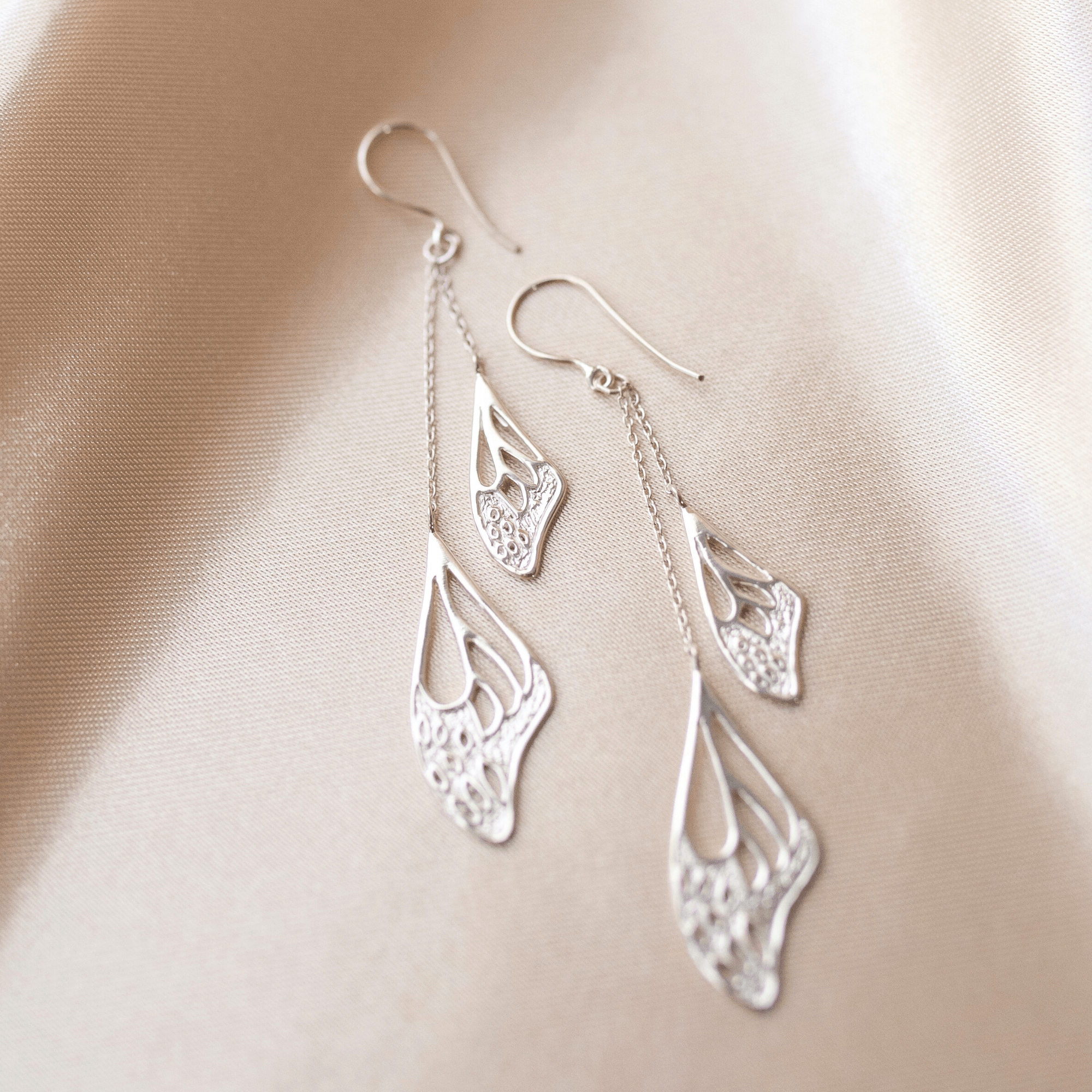 Jewelry Evolution Earrings Freedom Butterfly Wing Earrings