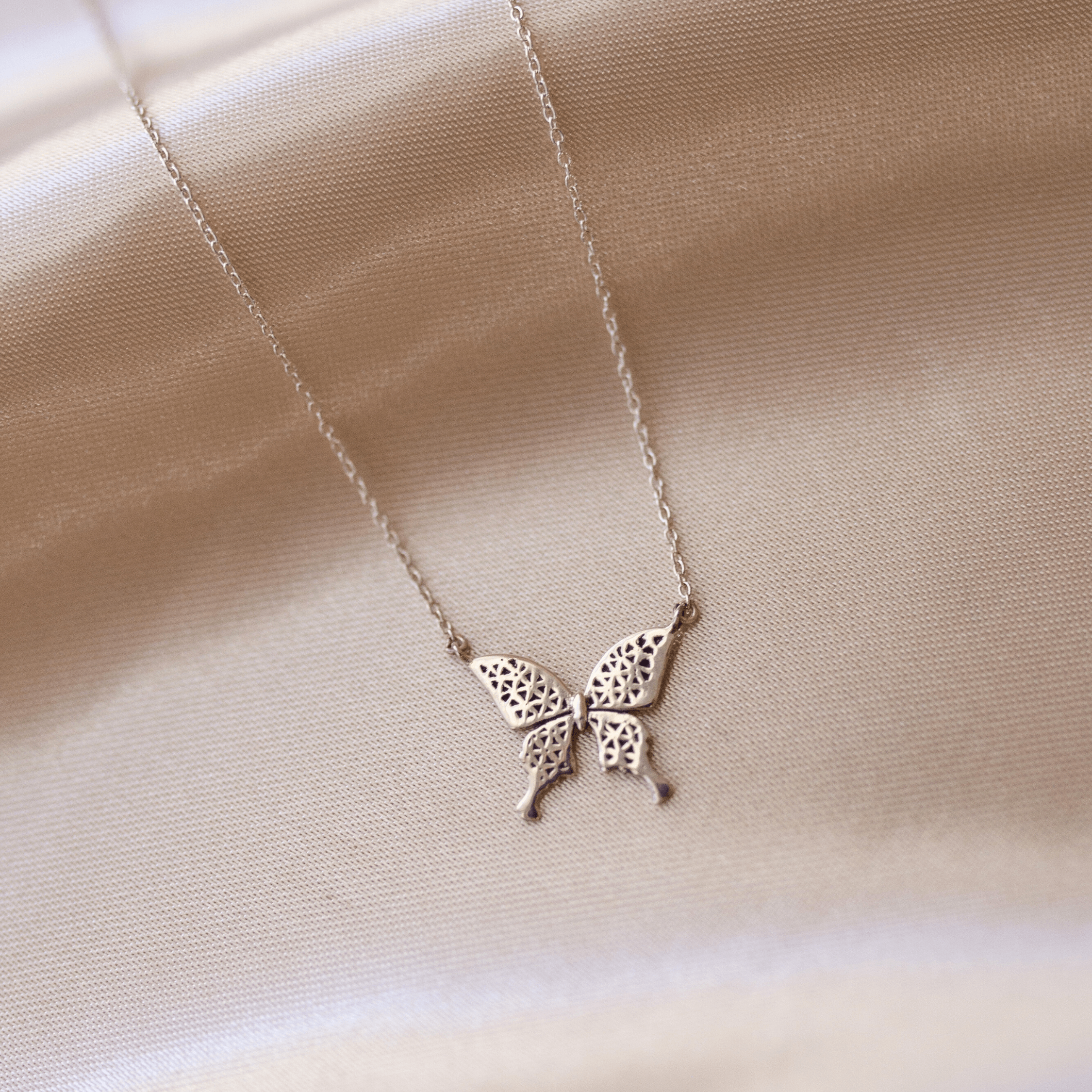Jewelry Evolution Necklace Flower of Life "Petite" Butterfly Necklace