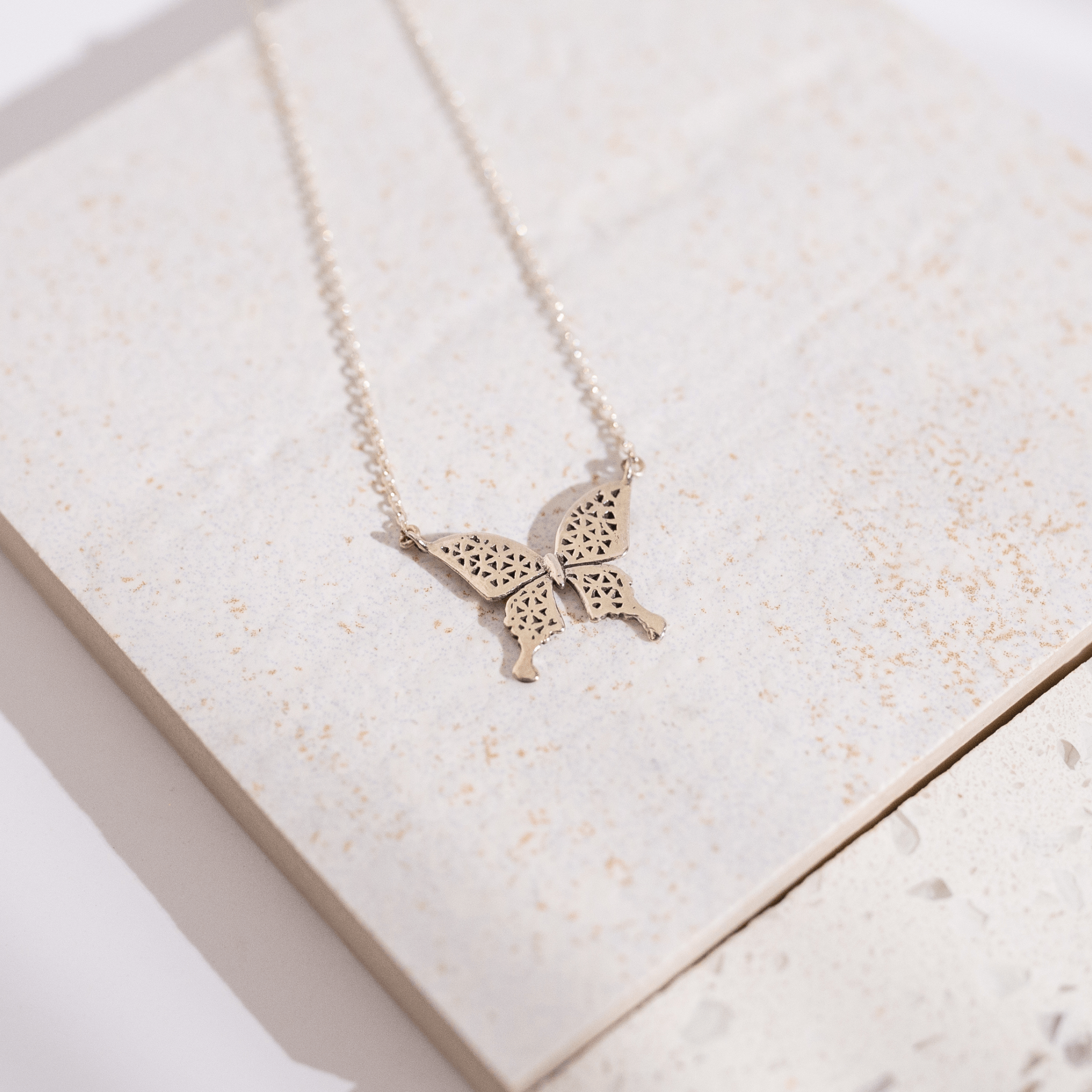 Jewelry Evolution Necklace Flower of Life "Petite" Butterfly Necklace