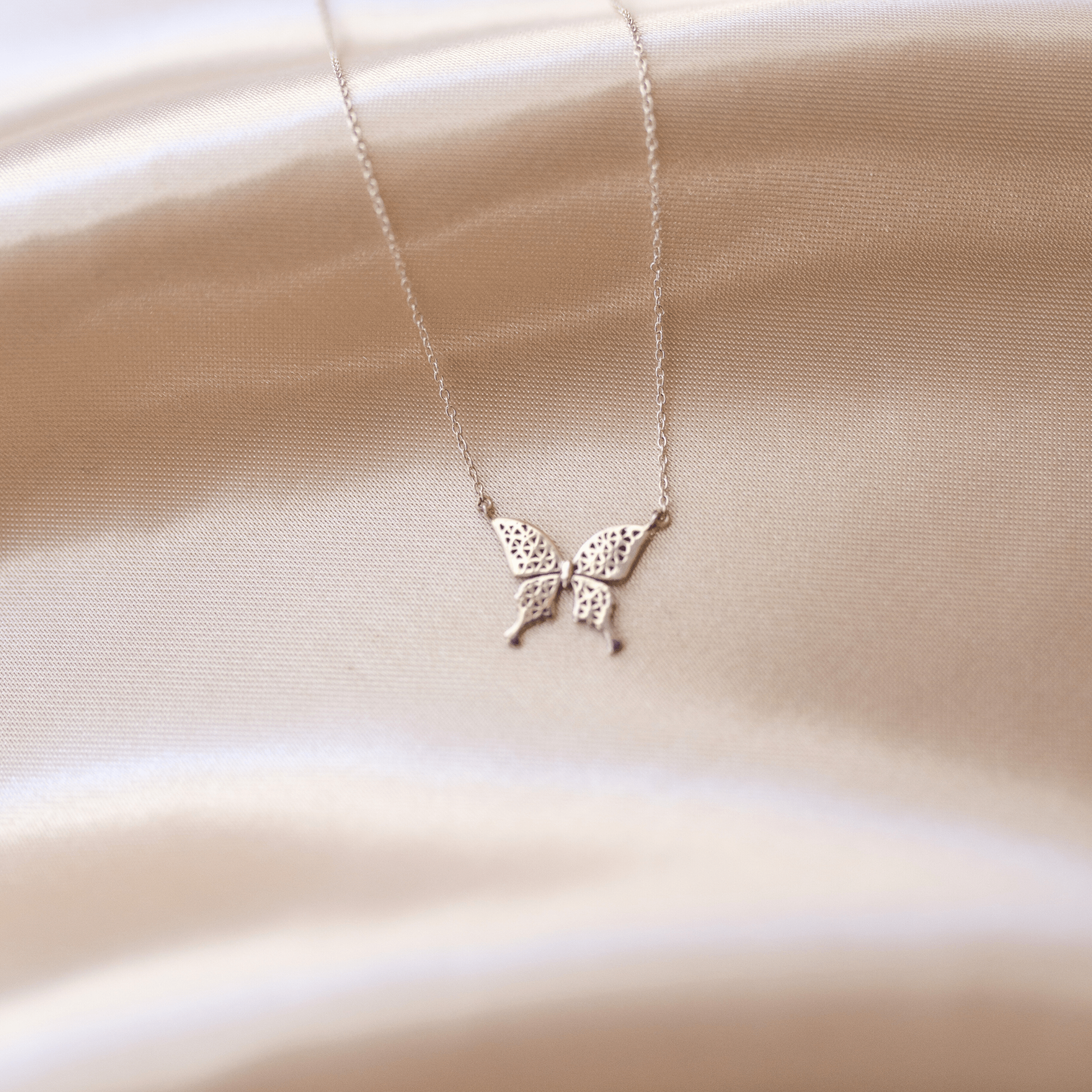 Jewelry Evolution Necklace Flower of Life "Petite" Butterfly Necklace