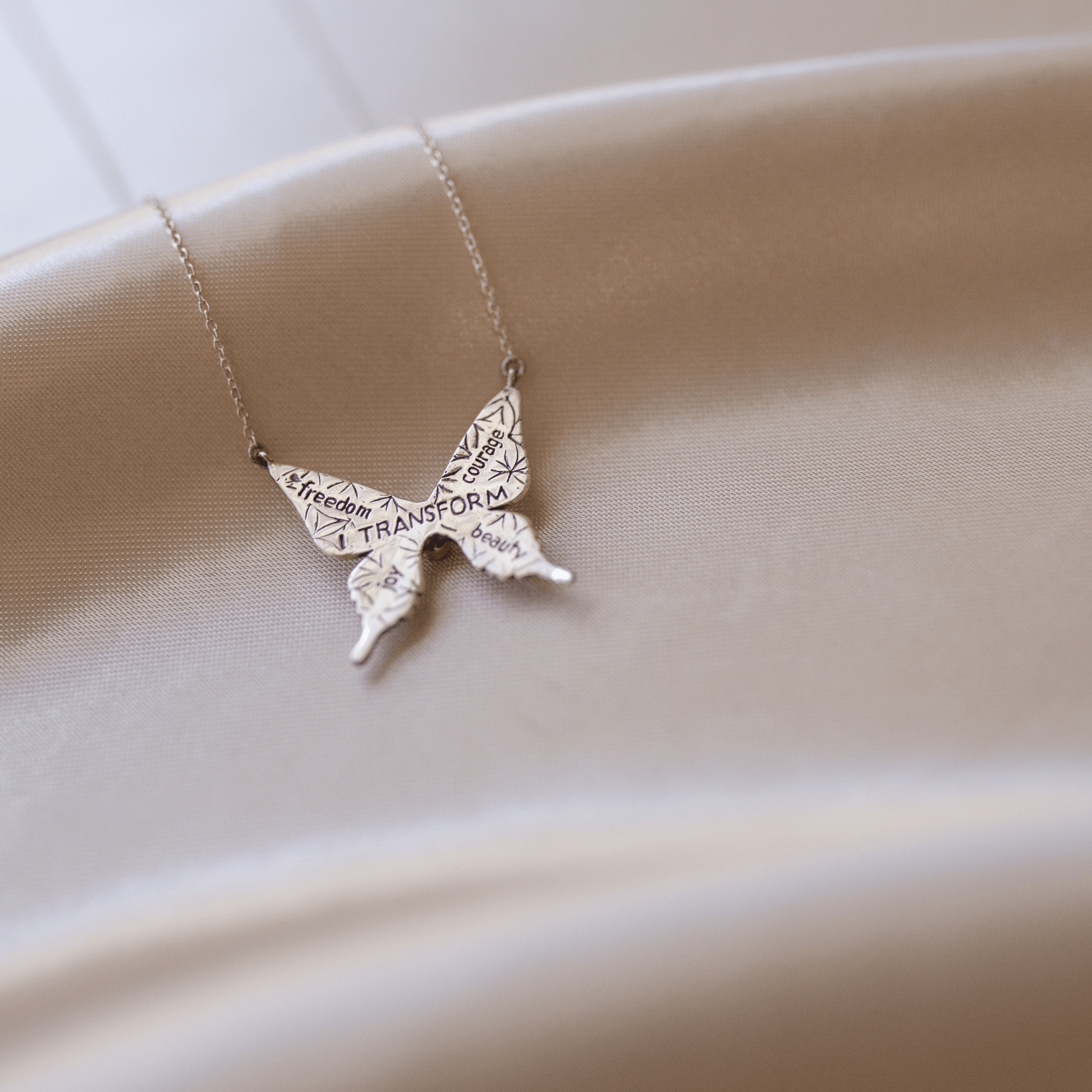 Jewelry Evolution Necklace Flower of Life "Petite" Butterfly Necklace