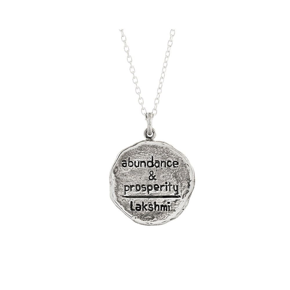 Jewelry Evolution Necklace Lakshmi Abundance Journey Talisman Necklace