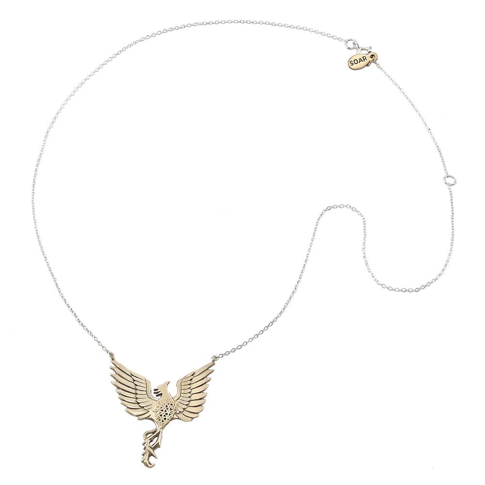 Jewelry Evolution Necklace Phoenix "Rise Strong" Necklace