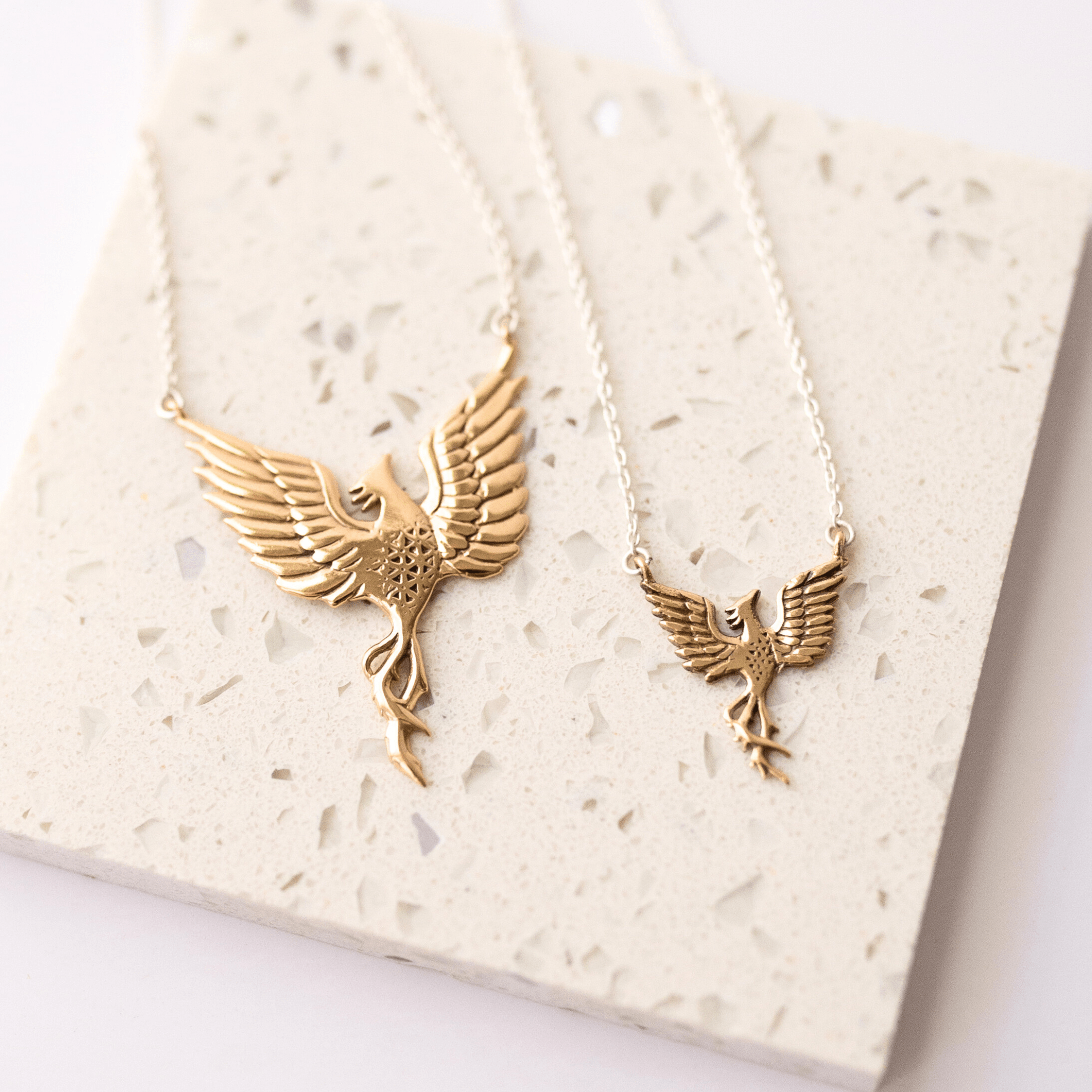 Jewelry Evolution Necklace Phoenix "Rise Strong" Petite Necklace
