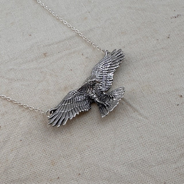 Jewelry Evolution Necklace Raven Necklace