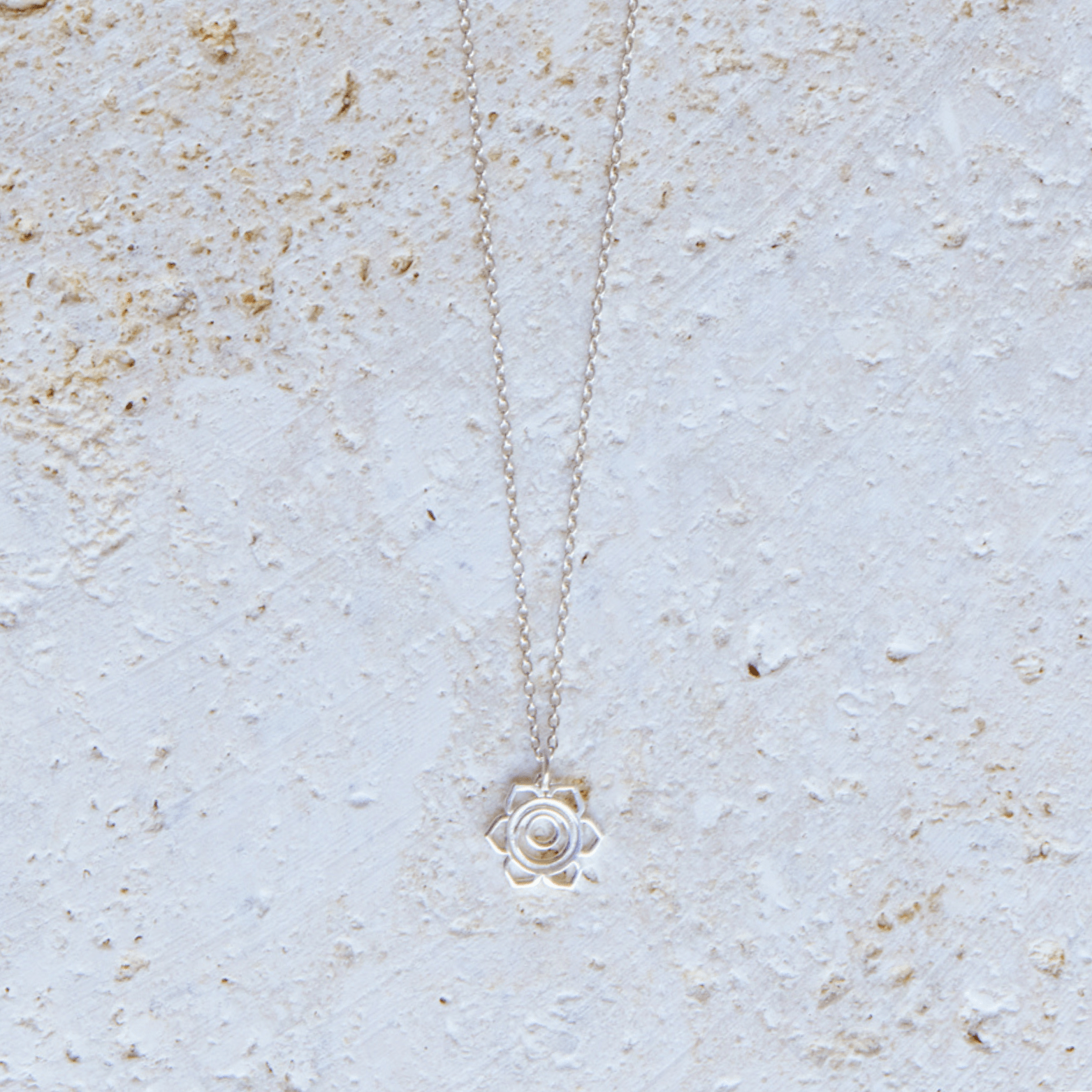 Jewelry Evolution Necklace Sterling Silver Sacral Chakra Filigree Chain Necklace