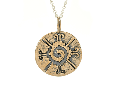 Jewelry Evolution Necklace The Four Agreements Hunab-Ku Pendant