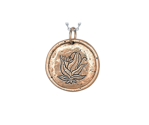 Jewelry Evolution Necklace The Four Agreements Medallion Necklace