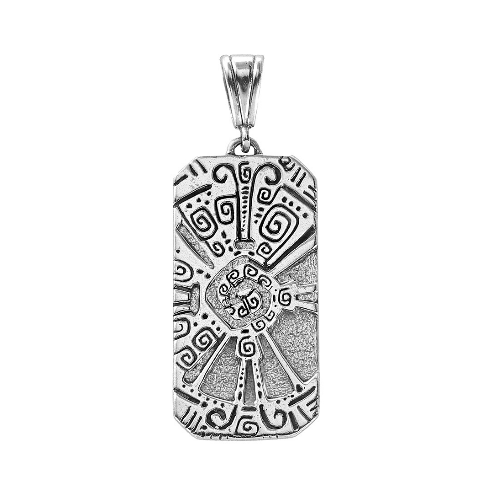 Jewelry Evolution Necklace The Four Agreements Oneness Hunab-Ku Dogtag Pendant