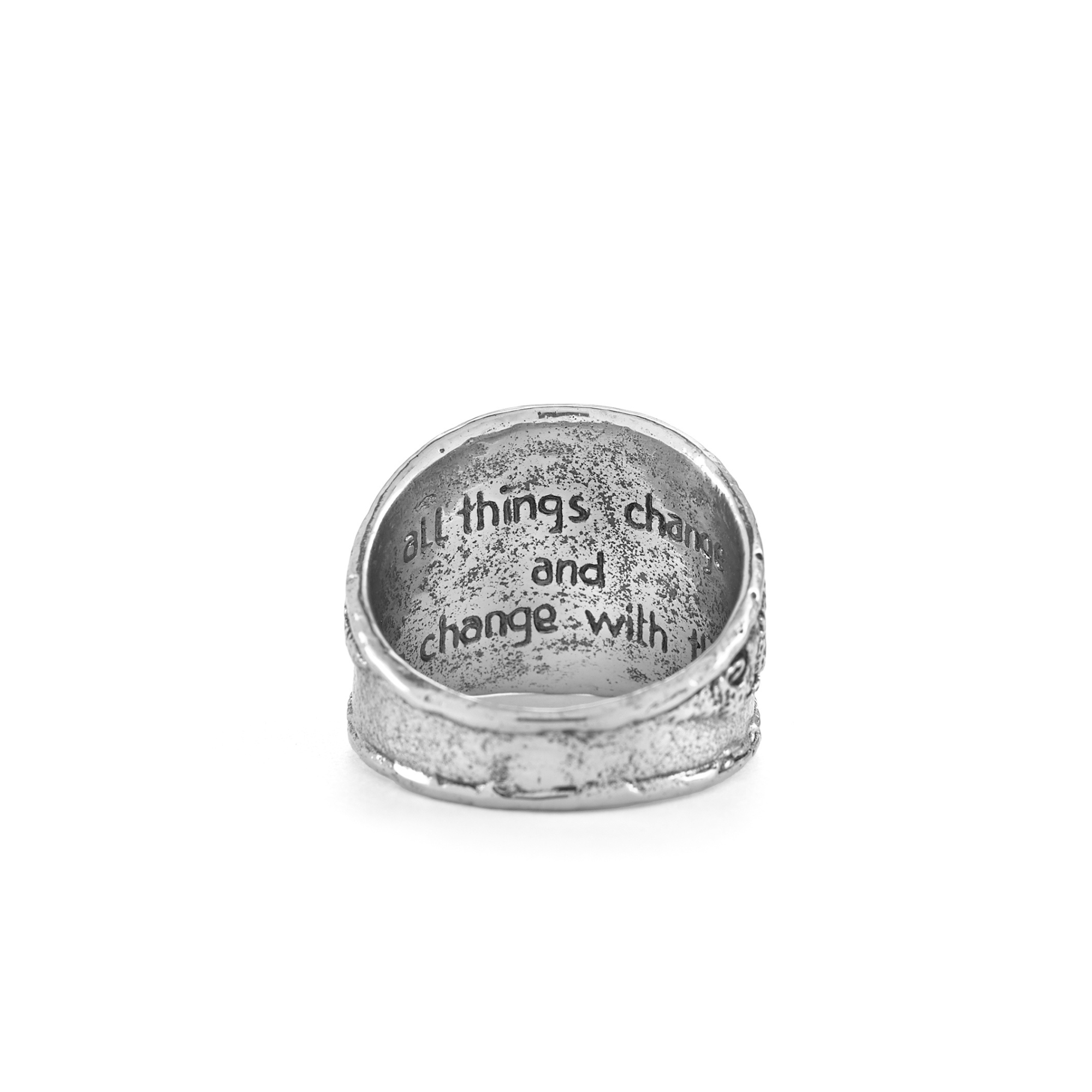 Jewelry Evolution Ring Tree of Life Saddle Ring