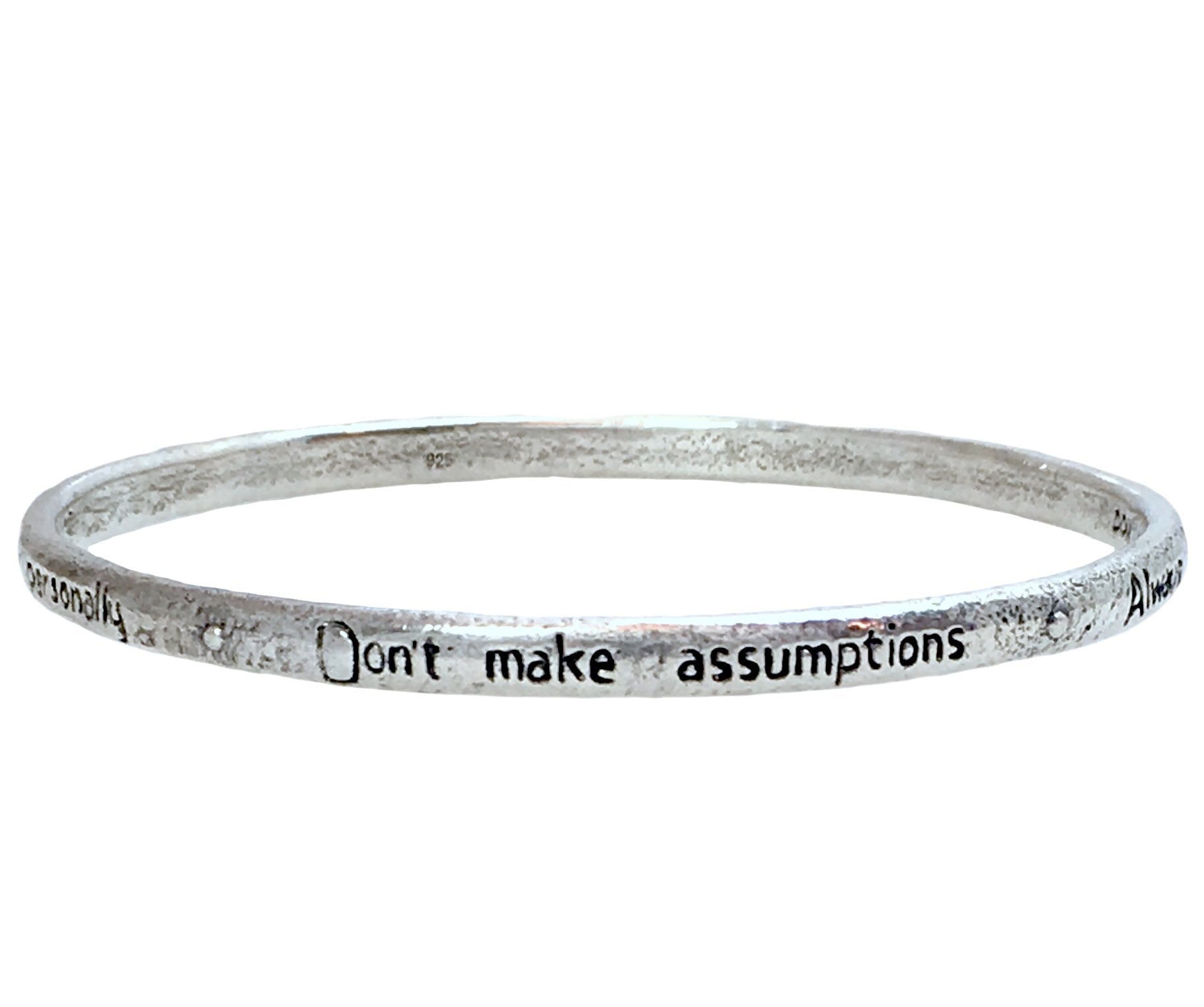Jewelry Evolution8 Bracelet The Four Agreements Bangle