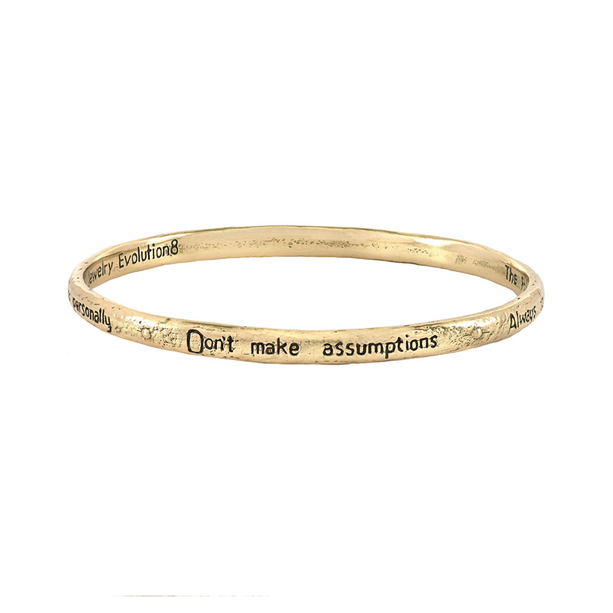 Jewelry Evolution8 Bracelet The Four Agreements Bangle