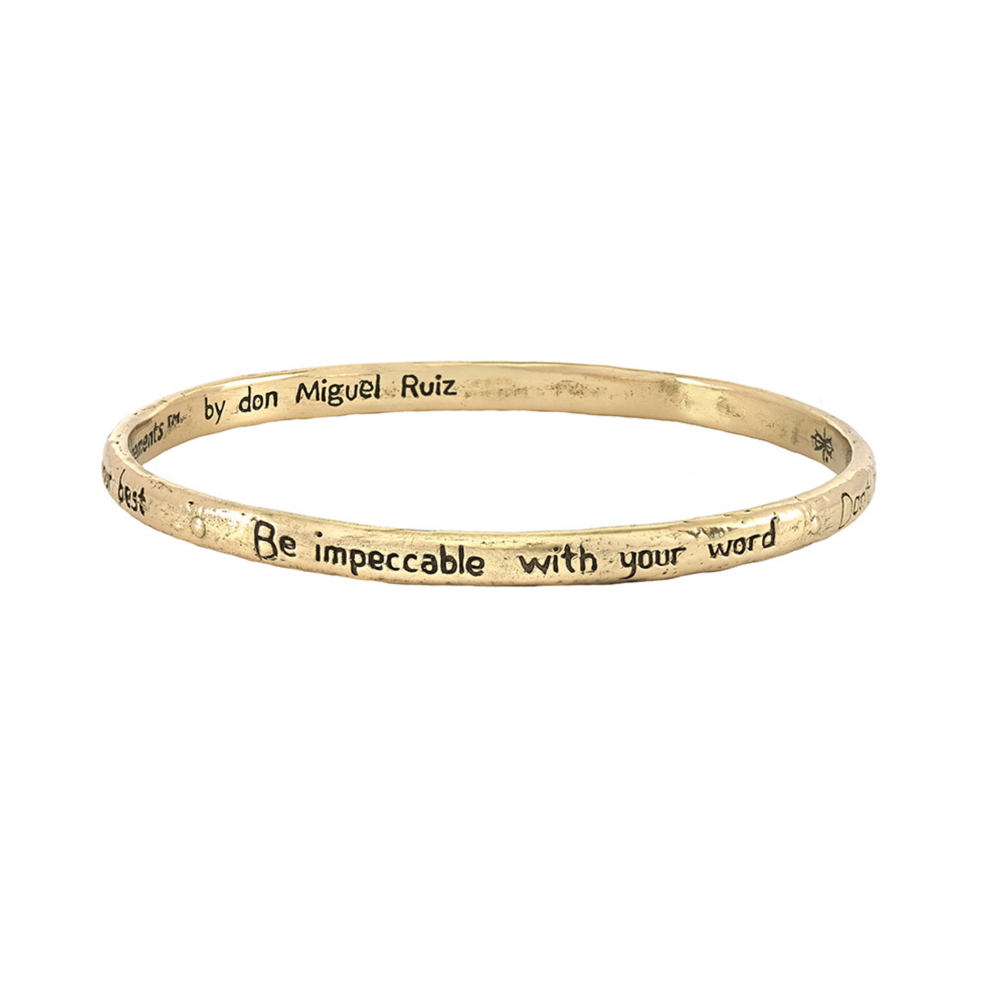 Jewelry Evolution8 Bracelet The Four Agreements Bangle