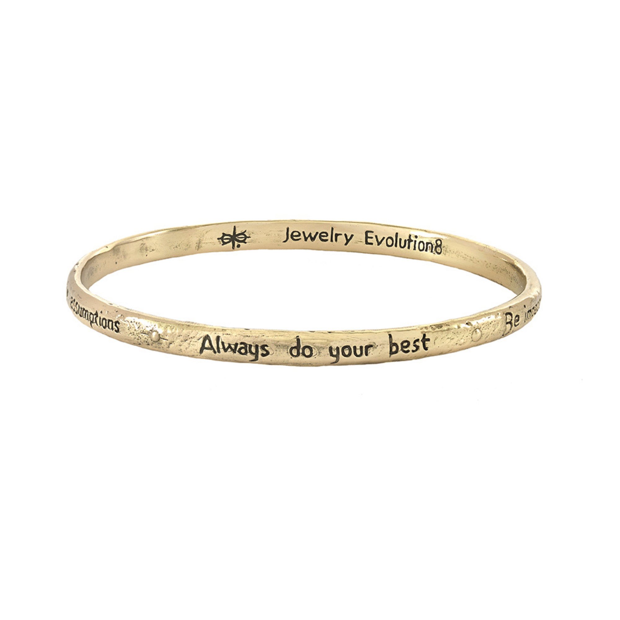 Jewelry Evolution8 Bracelet The Four Agreements Bangle