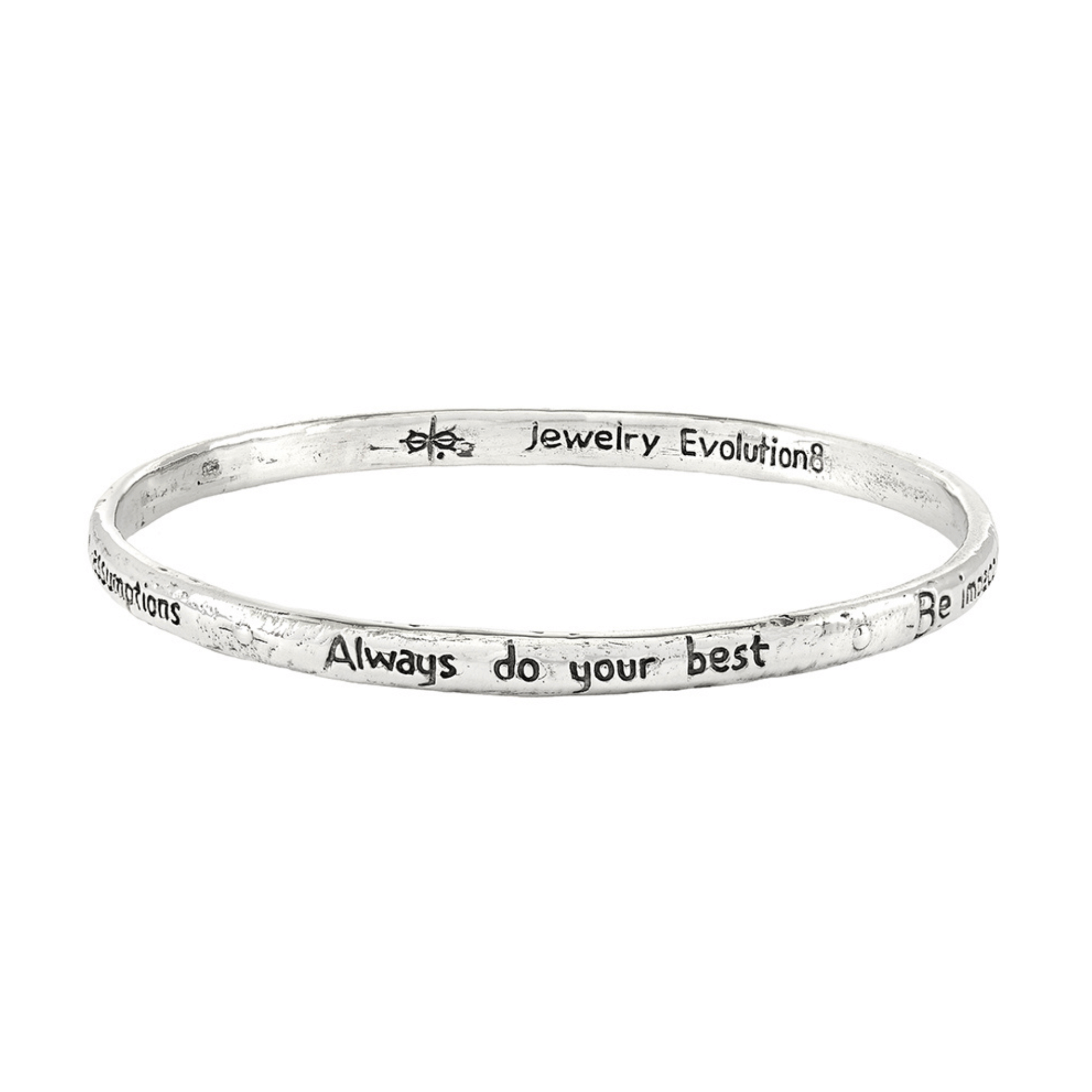 Jewelry Evolution8 Bracelet The Four Agreements Bangle