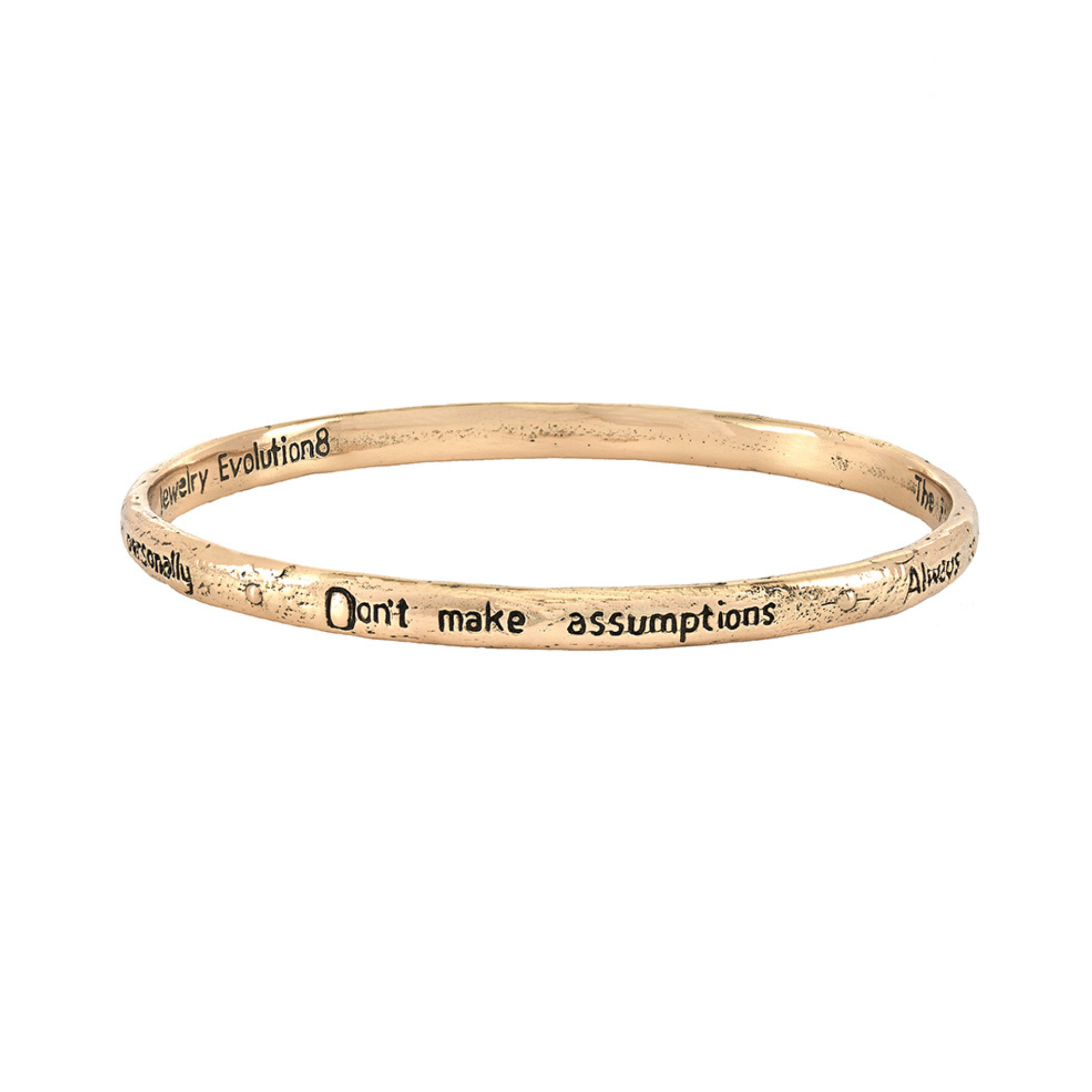 Jewelry Evolution8 Bracelet The Four Agreements Bangle