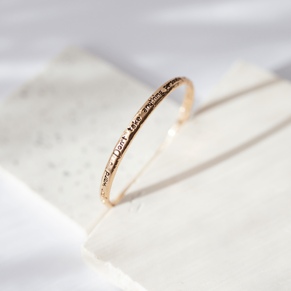 Jewelry Evolution8 Bracelet The Four Agreements Bangle