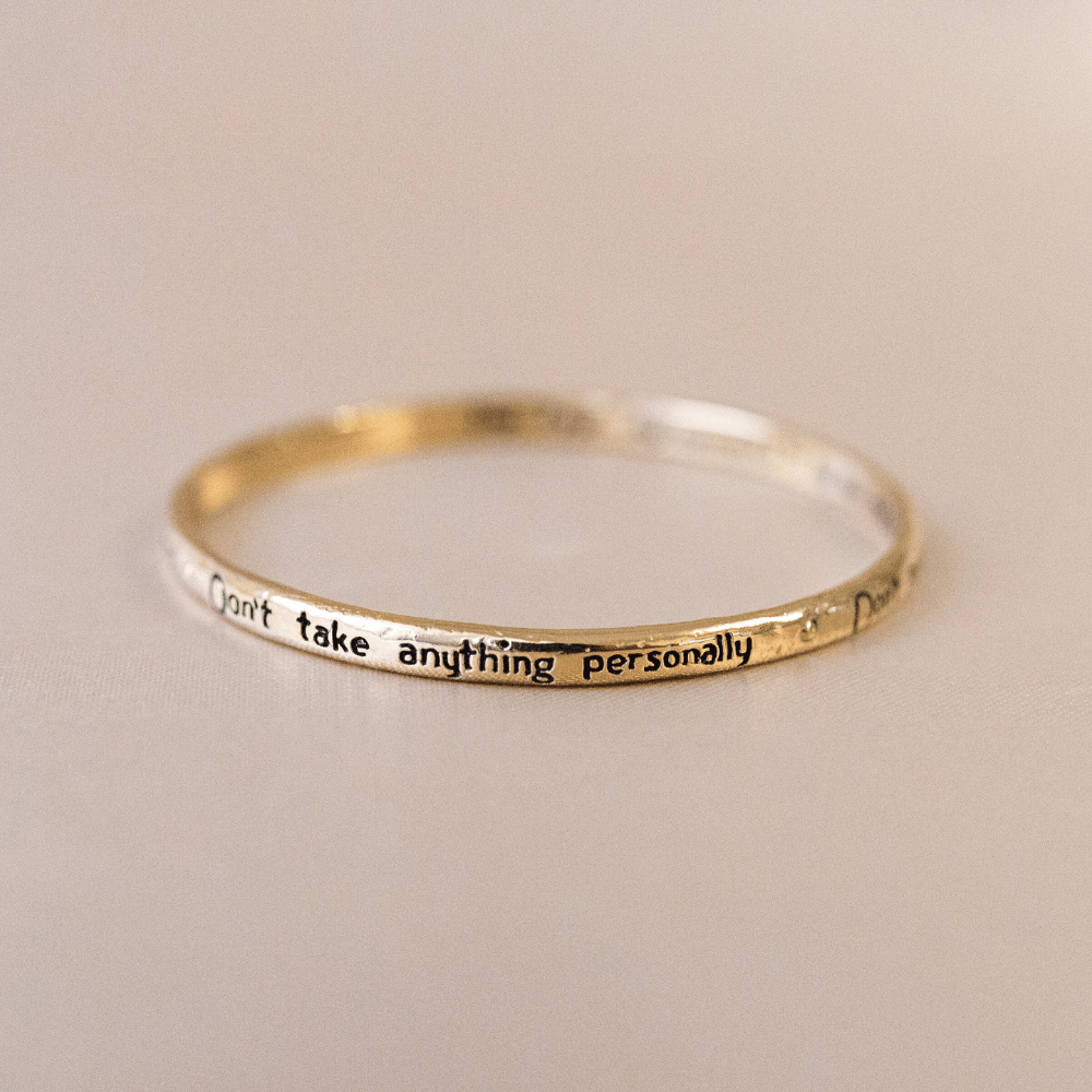 Jewelry Evolution8 Bracelet The Four Agreements Bangle
