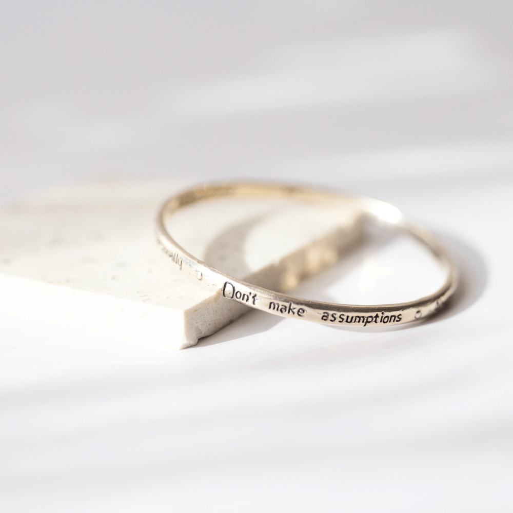 Jewelry Evolution8 Bracelet The Four Agreements Bangle