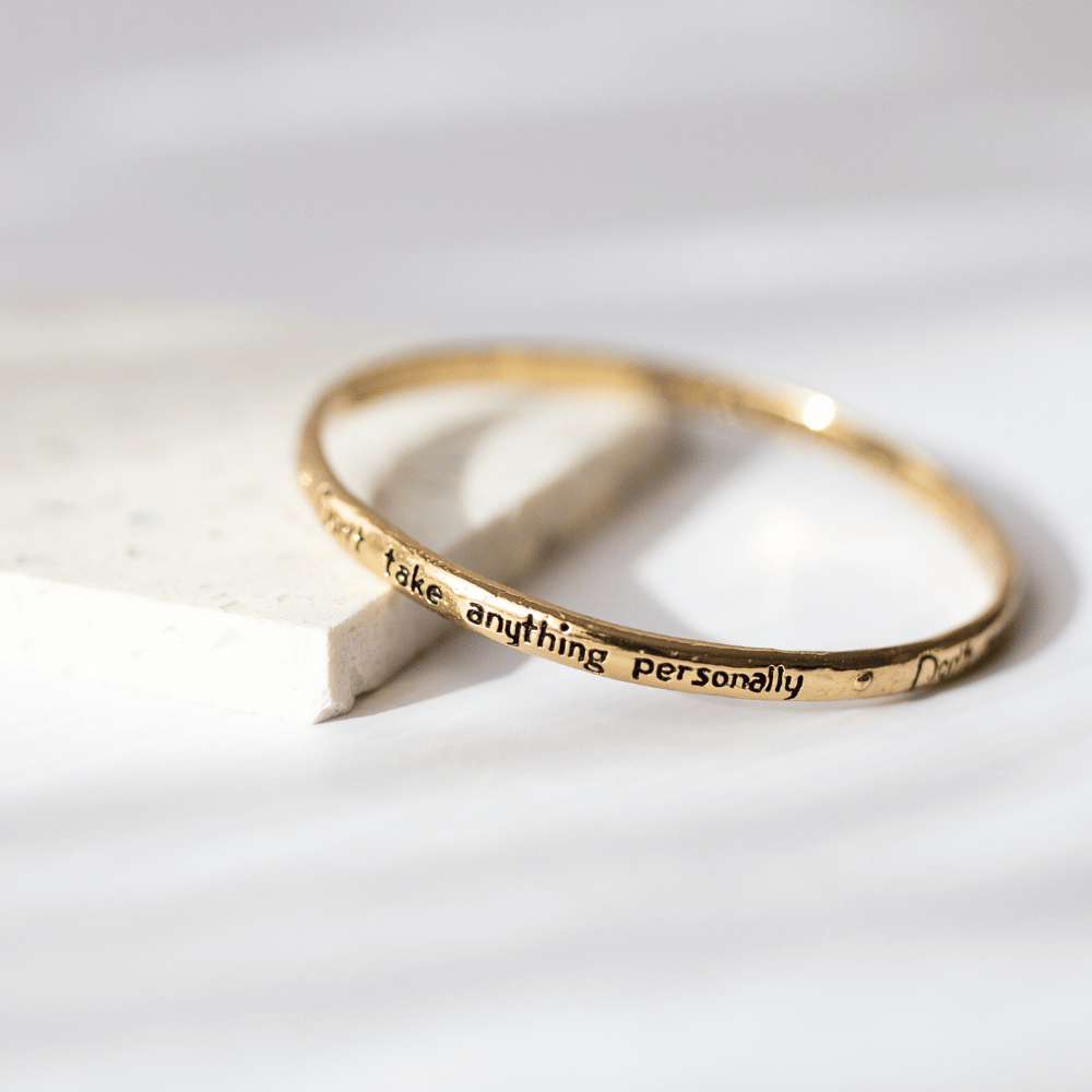 Jewelry Evolution8 Bracelet The Four Agreements Bangle