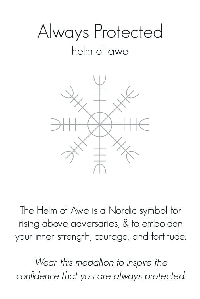 Melamun Bracelet Helm of Awe Protection Journey Talisman Bracelet