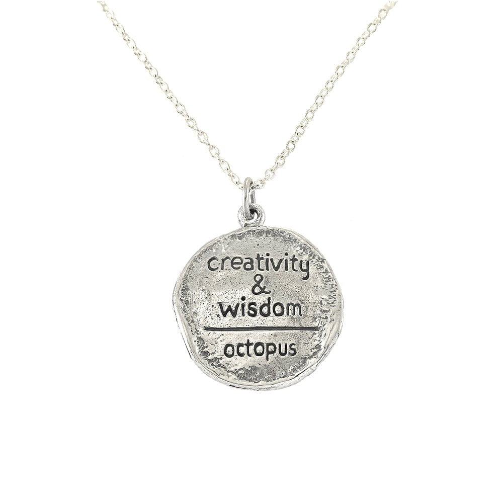 Melamun Necklace Octopus Creativity Journey Talisman Necklace