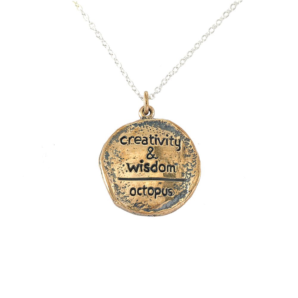 Melamun Necklace Octopus Creativity Journey Talisman Necklace