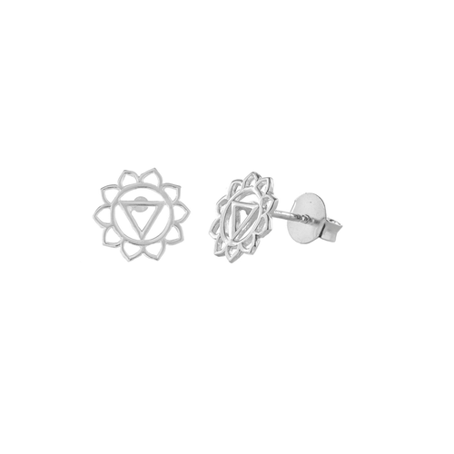 Jewelry Evolution Earrings Solar Plexus Chakra Stud Earrings