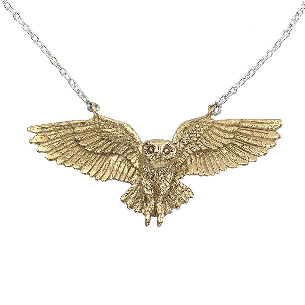Jewelry Evolution Necklace Bronze Owl "Wisdom & Truth" Necklace