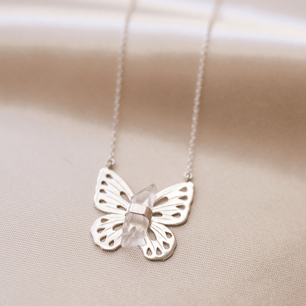 Freedom Butterfly Wing Earrings in Sterling Silver | Jewelry Evolution8