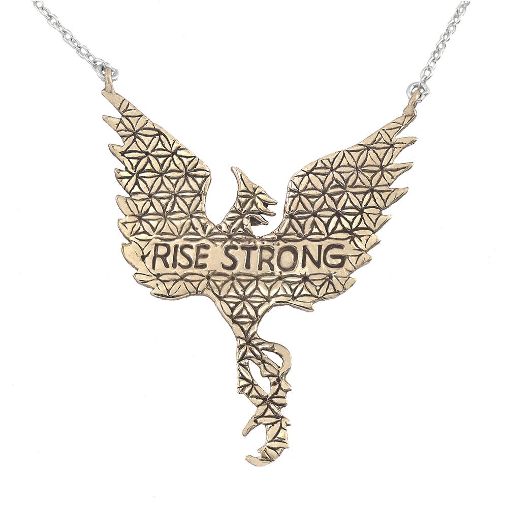 Jewelry Evolution Necklace Phoenix "Rise Strong" Necklace