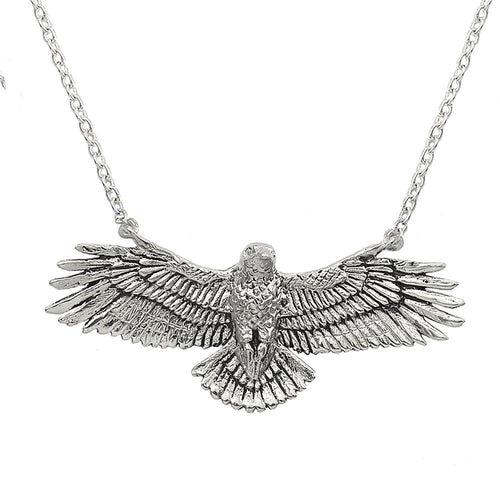Jewelry Evolution Necklace Sterling Silver Hawk "Clarity" Necklace