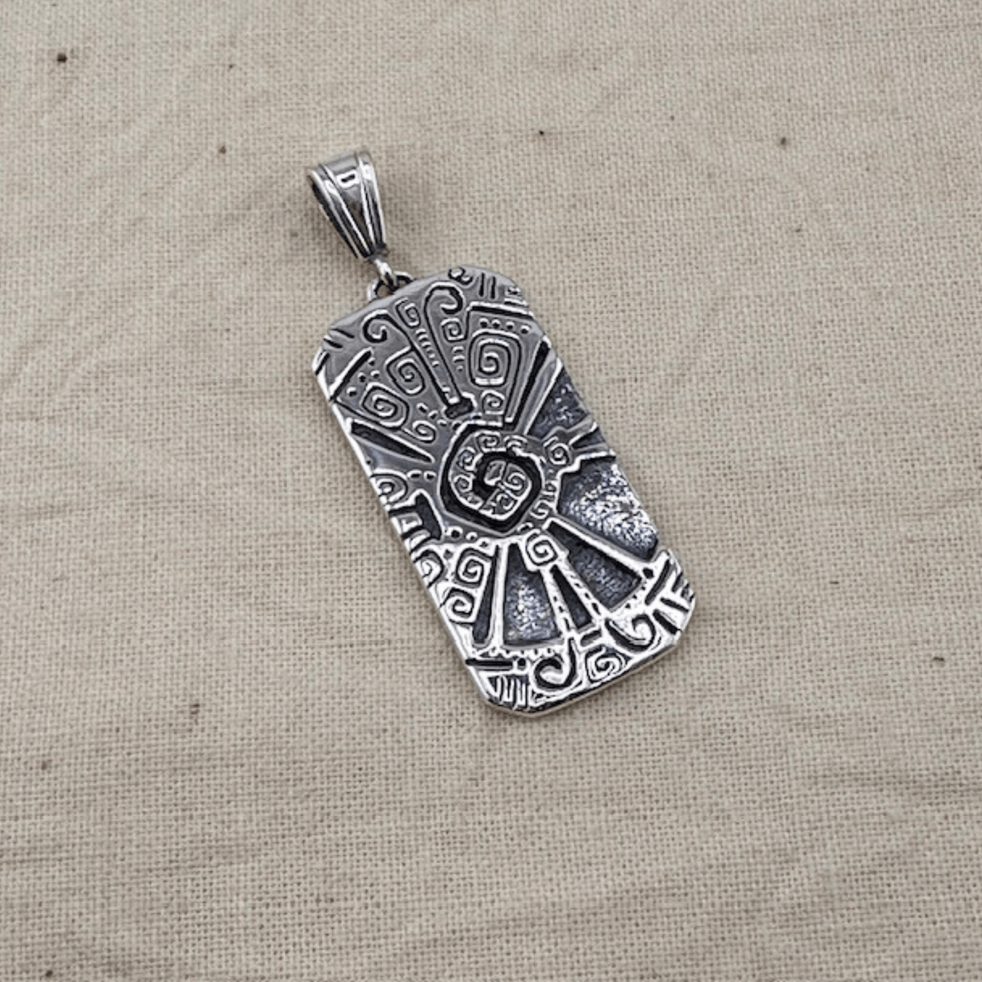 ●tow tow archive● Peace Mark Symbol Necklace Mix TBH22ABTN The Four Agreements Oneness Hunab-Ku Dogtag Pendant