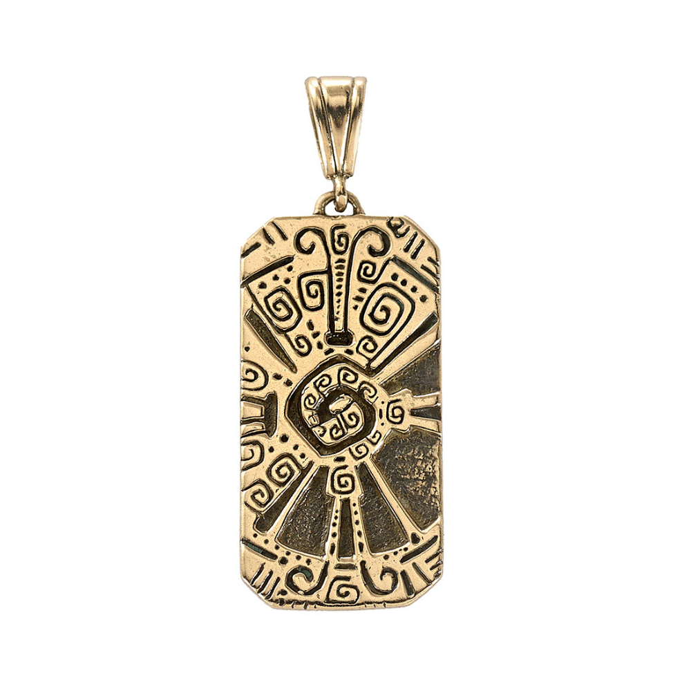 Jewelry Evolution Necklace The Four Agreements Oneness Hunab-Ku Dogtag Pendant