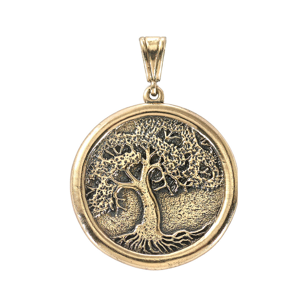 Jewelry Evolution Necklace The Four Agreements Tree of Life Medallion