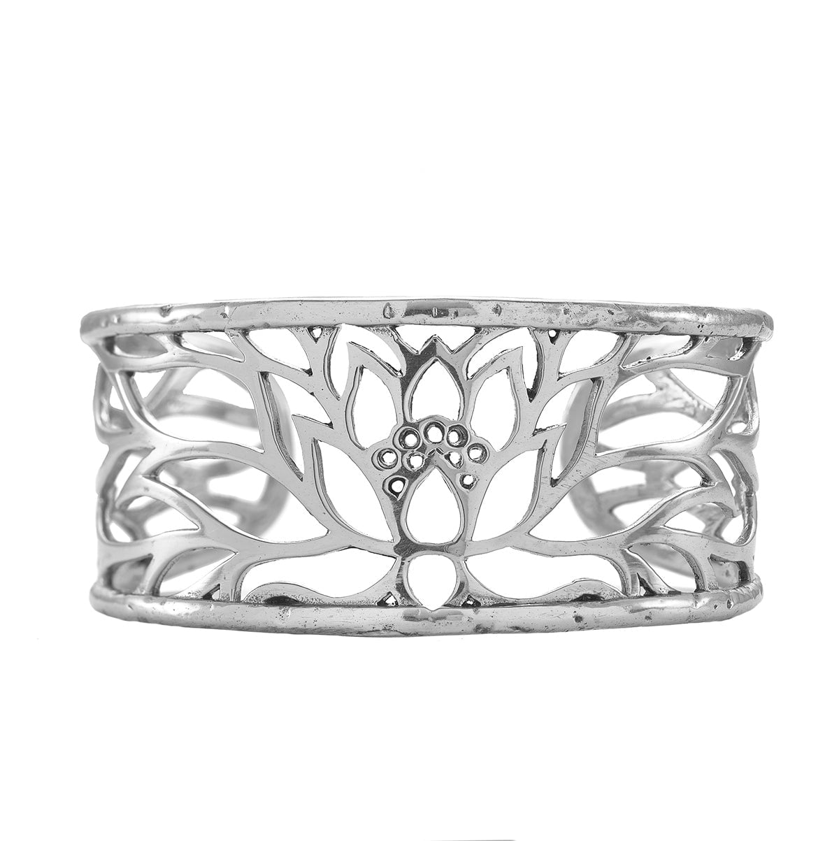 Jewelry Evolution8 Bracelet Lotus Cuff in Sterling Silver
