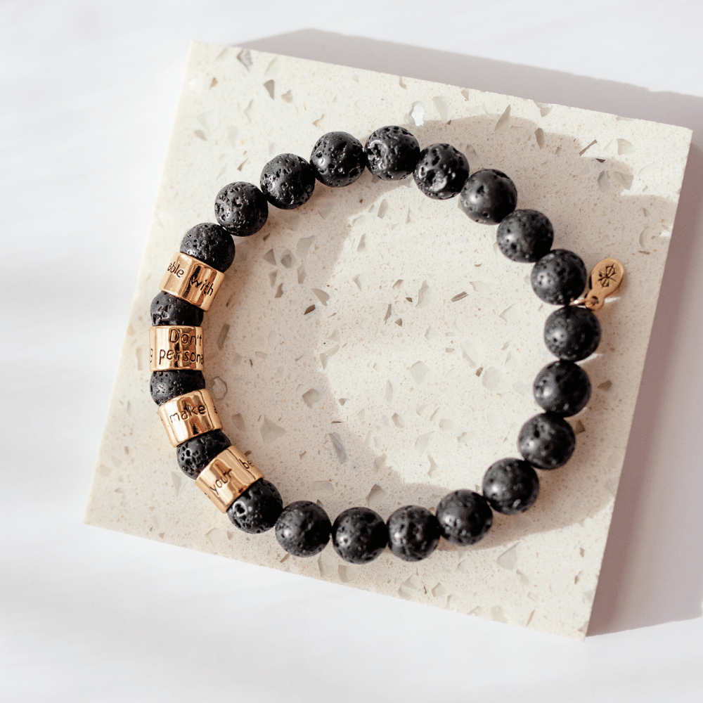 Lava Rock bracelet  Nina Zorina Jewelry Design House