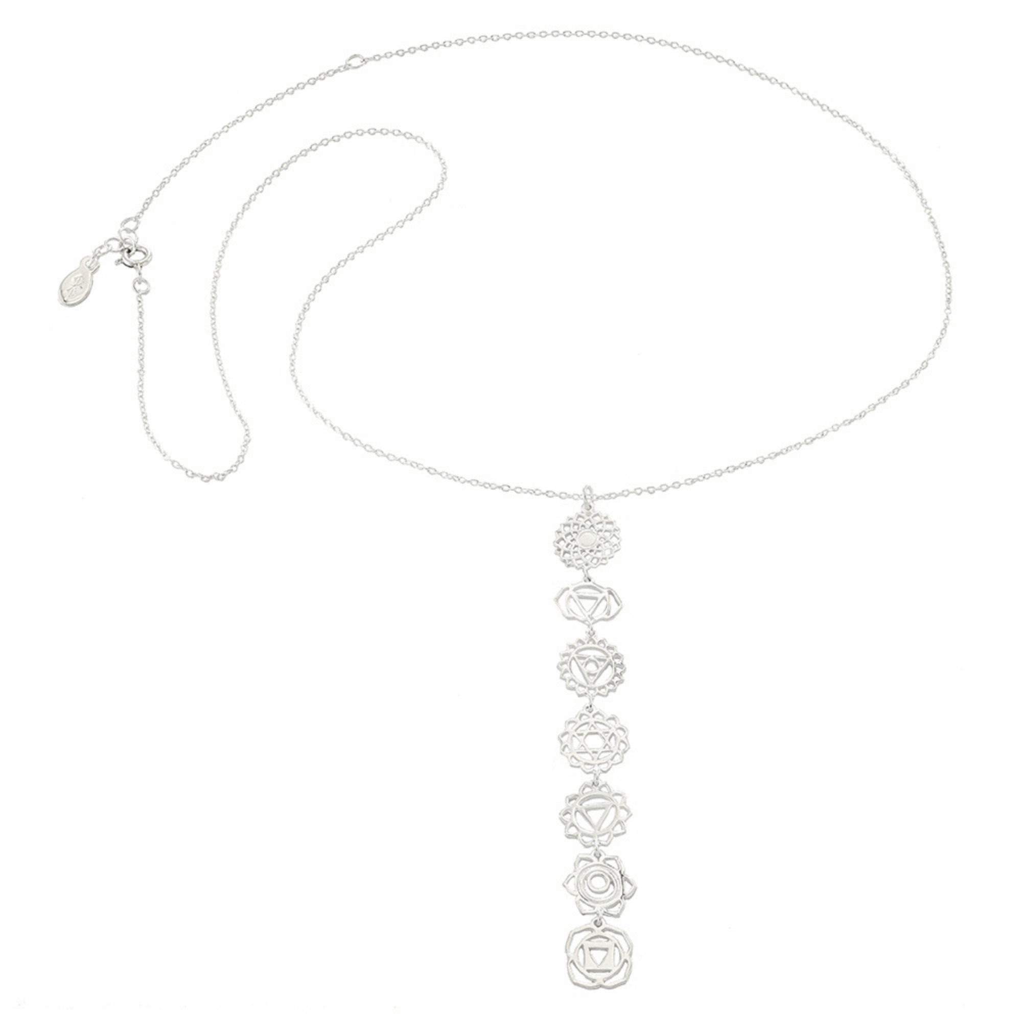 Jewelry Evolution8 Necklace Chakra Filigree Dangle Necklace