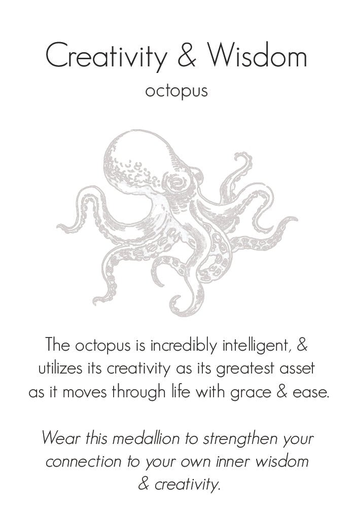 Melamun Bracelet Octopus Creativity Journey Talisman Bracelet